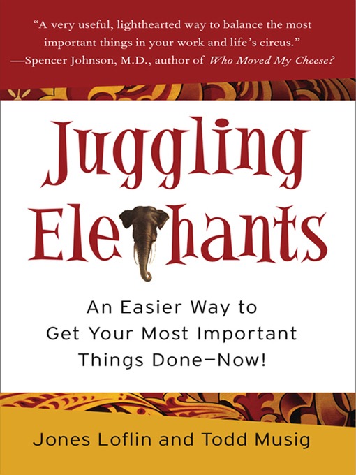 Title details for Juggling Elephants by Jones Loflin - Wait list